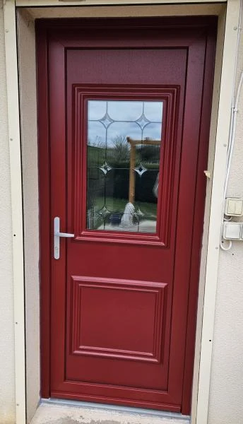 porte exterieur fini avec joint